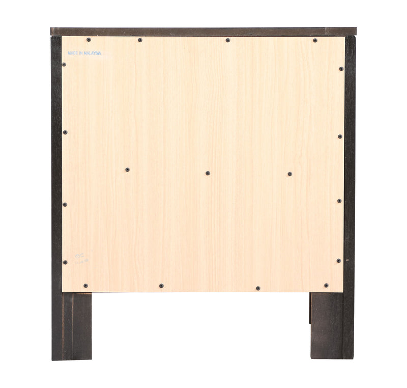Glory Furniture charming accent nightstand with drawers, featuring a classic design and wooden finish for bedroom decor.