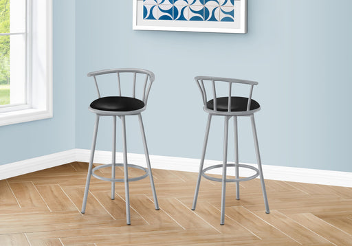 Swivel Stool Bar Height, Stylish Design Contemporary & Modern (Set of 2) - R&R Furniture Gallery (Fountain Valley, CA)
