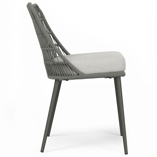 Beachside - Outdoor Dining Chair (Set of 2) - Gray - R&R Furniture Gallery (Fountain Valley, CA)