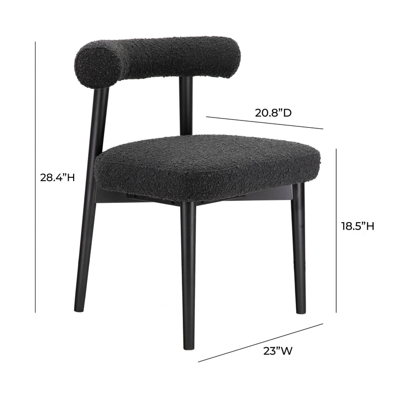 Spara - Boucle Side Chair - R&R Furniture Gallery (Fountain Valley, CA)