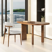 Locke - Modern Upholstered Dining Chair With Frame - Salt / Pepper - R&R Furniture Gallery (Fountain Valley, CA)