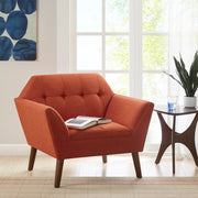 Modern Lounge Chair With Button Tufting - R&R Furniture Gallery (Fountain Valley, CA)