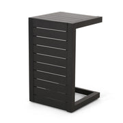 Aluminum Outdoor C - Shaped Side Table For Patio - R&R Furniture Gallery (Fountain Valley, CA)