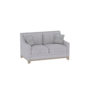 Loveseat With Casual Accent - Gray - R&R Furniture Gallery (Fountain Valley, CA)
