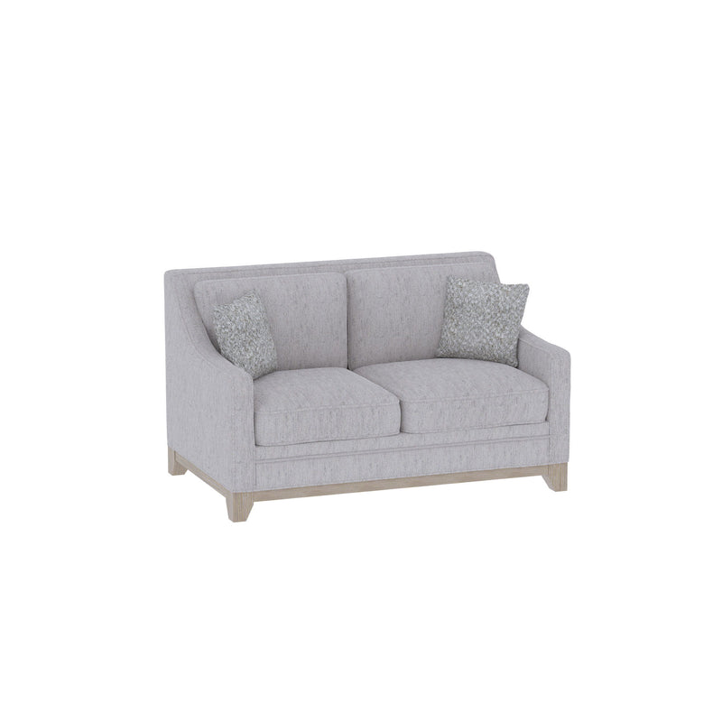 Loveseat With Casual Accent - Gray - R&R Furniture Gallery (Fountain Valley, CA)