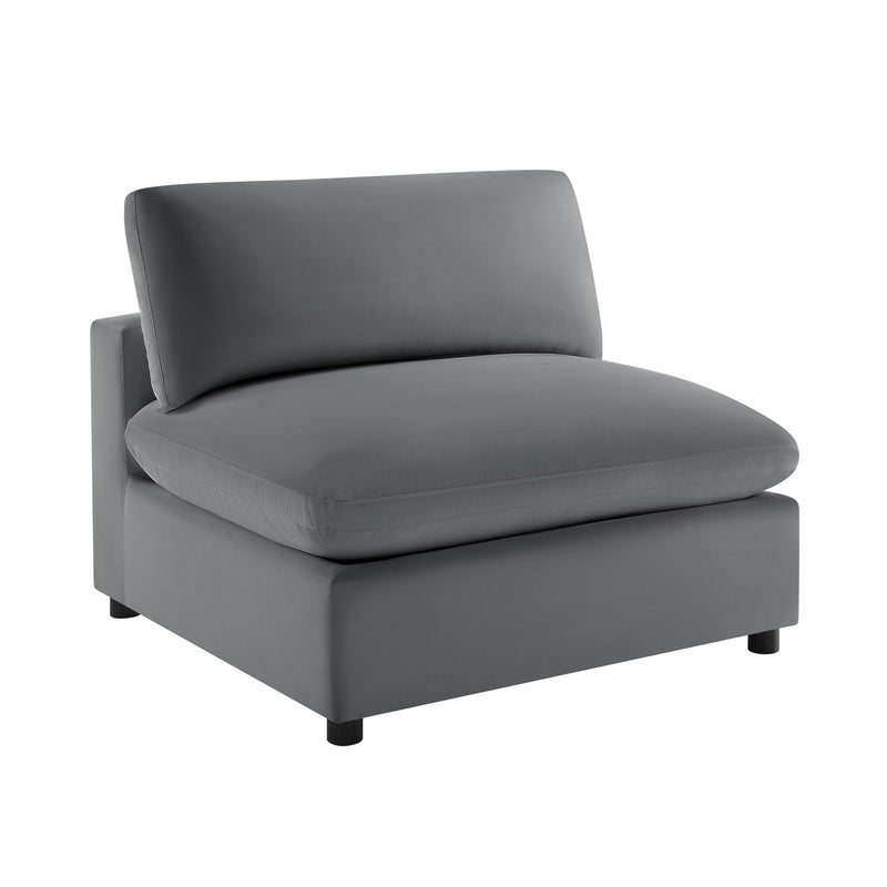 Caylie - Modular 5 Piece Sectional - Charcoal - R&R Furniture Gallery (Fountain Valley, CA)