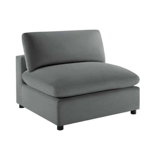 Caylie - Modular 5 Piece Sectional - Charcoal - R&R Furniture Gallery (Fountain Valley, CA)