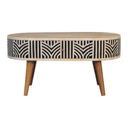 Inlay - Edessa Bone Table - R&R Furniture Gallery (Fountain Valley, CA)