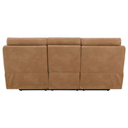 Chavis - Power Motion Sofa With USB & Power Headrest - Brown - R&R Furniture Gallery (Fountain Valley, CA)