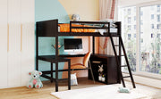 Loft Bed With Shelves With Desk - R&R Furniture Gallery (Fountain Valley, CA)