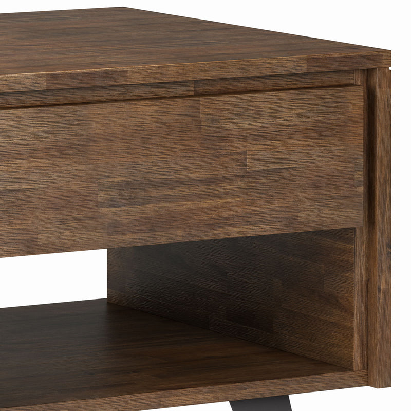 Lowry - Handcrafted End Table - R&R Furniture Gallery (Fountain Valley, CA)