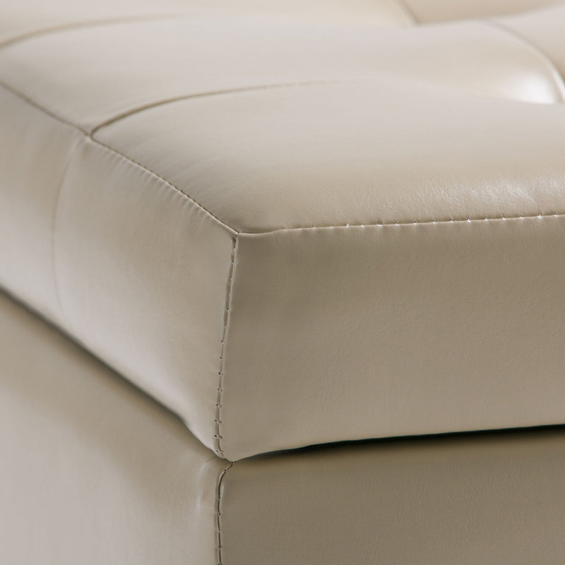 Cosmopolitan - Upholstered Storage Ottoman - R&R Furniture Gallery (Fountain Valley, CA)