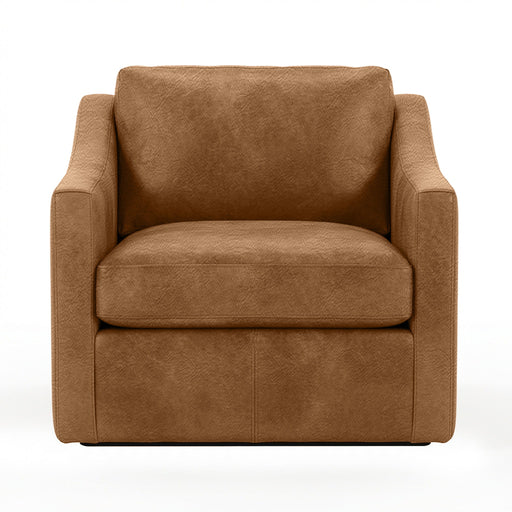 Classic Home Kipton swivel chair with a modern design, featuring a cushioned seat and backrest on a sturdy swivel base.