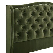 Marcella - Upholstered Shelter Headboard Bed Set - R&R Furniture Gallery (Fountain Valley, CA)