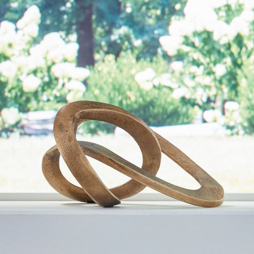 Dunnruck - Sculpture - Antique Brass Finish - R&R Furniture Gallery (Fountain Valley, CA)