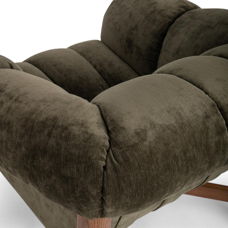 Sansa - Accent Chair - Olive Green - R&R Furniture Gallery (Fountain Valley, CA)