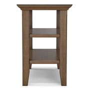Acadian - Narrow Side Table - Rustic Brown - R&R Furniture Gallery (Fountain Valley, CA)