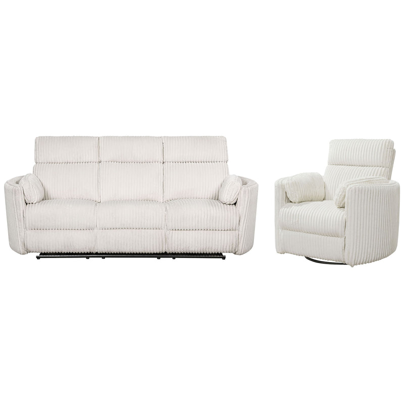 Radius - Power Reclining Sofa Set - R&R Furniture Gallery (Fountain Valley, CA)