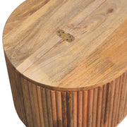 Soba - Ball Lid Up Coffee Table - Oak - R&R Furniture Gallery (Fountain Valley, CA)