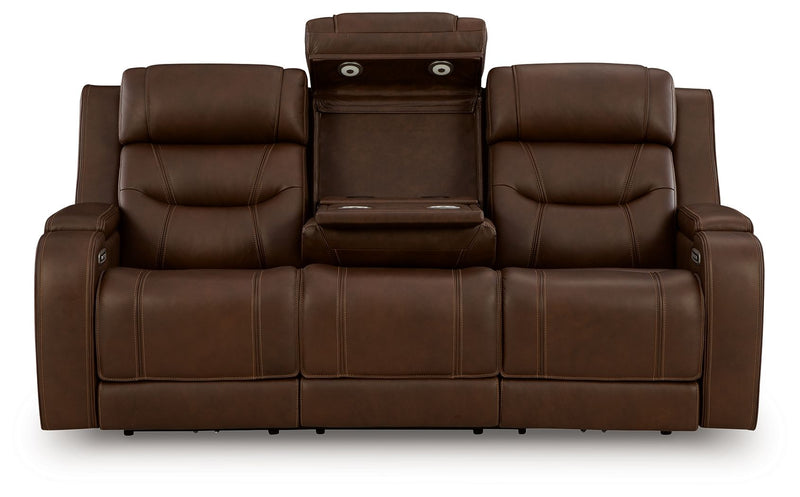 Knightington - Power Reclining Sofa With Audio Seating - R&R Furniture Gallery (Fountain Valley, CA)