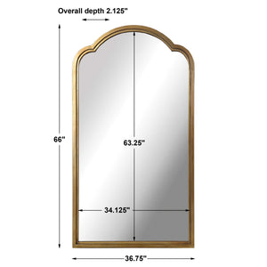 Jolene - Arch Mirror - Gold