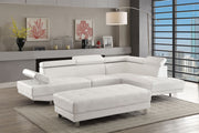 Glory Furniture Riveredge Comfort Sectional sofa with plush cushions and modern design, ideal for living room seating.