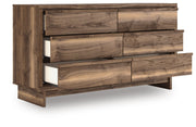 Chirason - Six Drawer Dresser - Brown - R&R Furniture Gallery (Fountain Valley, CA)
