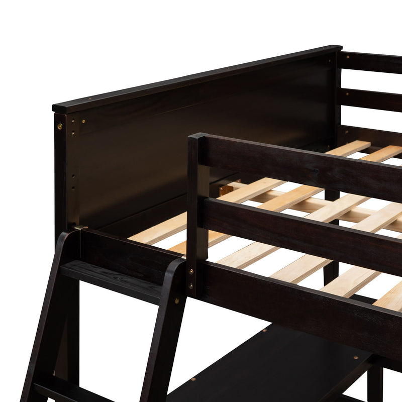 Loft Bed With Shelves With Desk - R&R Furniture Gallery (Fountain Valley, CA)