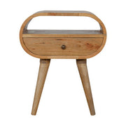 Circular Open Bedside Nightstand - R&R Furniture Gallery (Fountain Valley, CA)