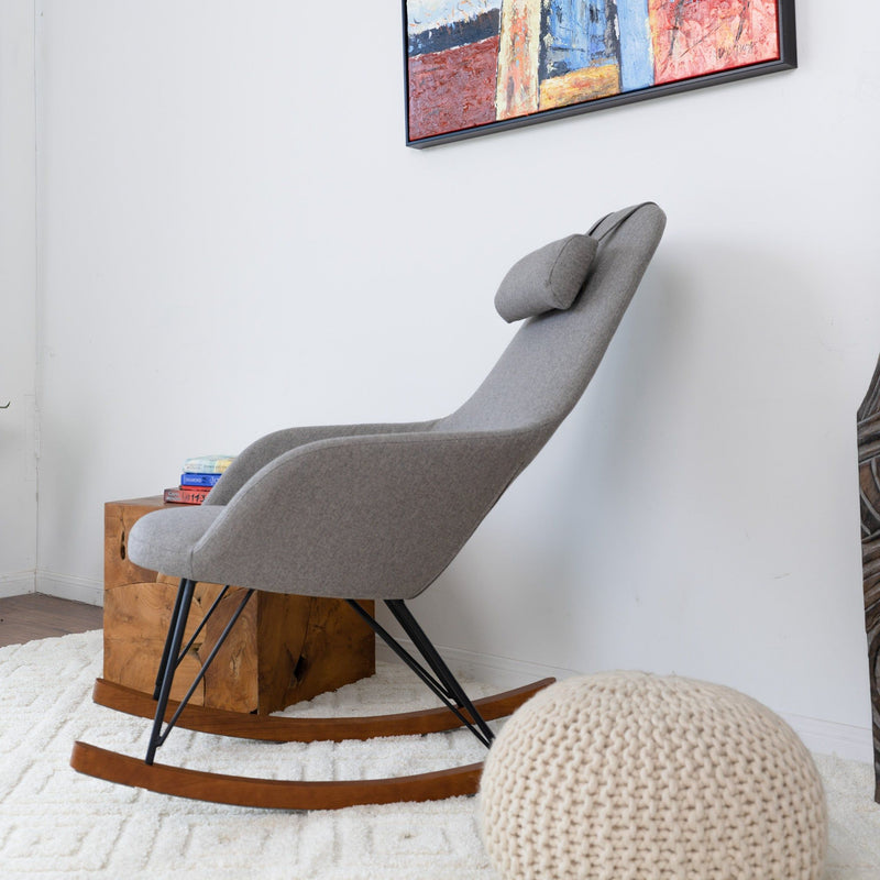 Chloe - Mid Century Modern Rocker Livingroom And Bedroom Chair - R&R Furniture Gallery (Fountain Valley, CA)