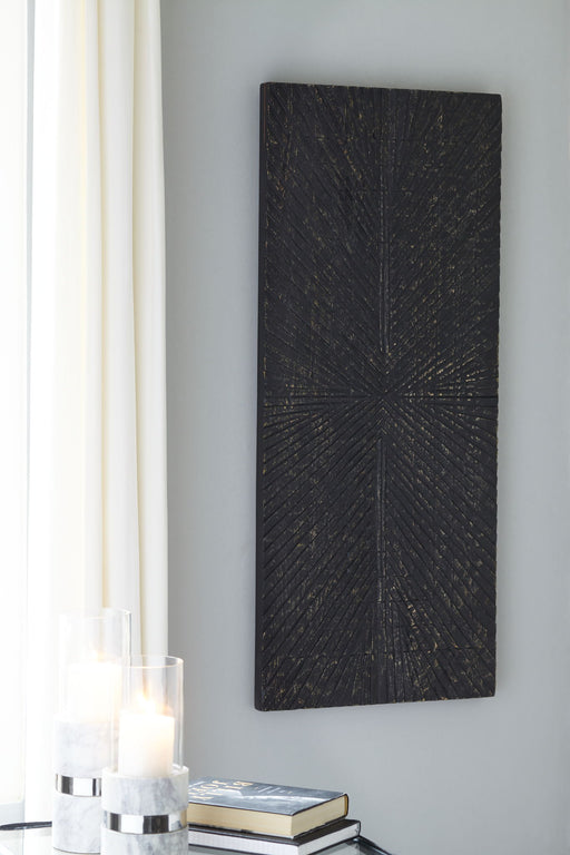 Lenora - Wall Decor - Antique Black - R&R Furniture Gallery (Fountain Valley, CA)