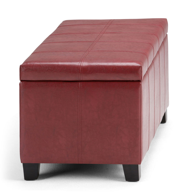 Dover - Upholstered Storage Ottoman Bench - R&R Furniture Gallery (Fountain Valley, CA)