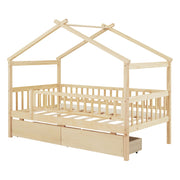 House Bed With 2 Drawers - R&R Furniture Gallery (Fountain Valley, CA)
