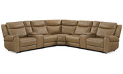 Momentum - Modular Power Reclining Sectional With Power Adjustable Headrests - R&R Furniture Gallery (Fountain Valley, CA)