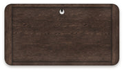 Breckington - Home Office Desk - Dark Brown - R&R Furniture Gallery (Fountain Valley, CA)