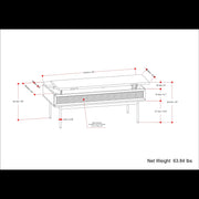 Reeves - Lift Top Coffee Table - Natural - R&R Furniture Gallery (Fountain Valley, CA)