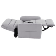 Freddie - Power Motion Recliner With Lift - Gray - R&R Furniture Gallery (Fountain Valley, CA)
