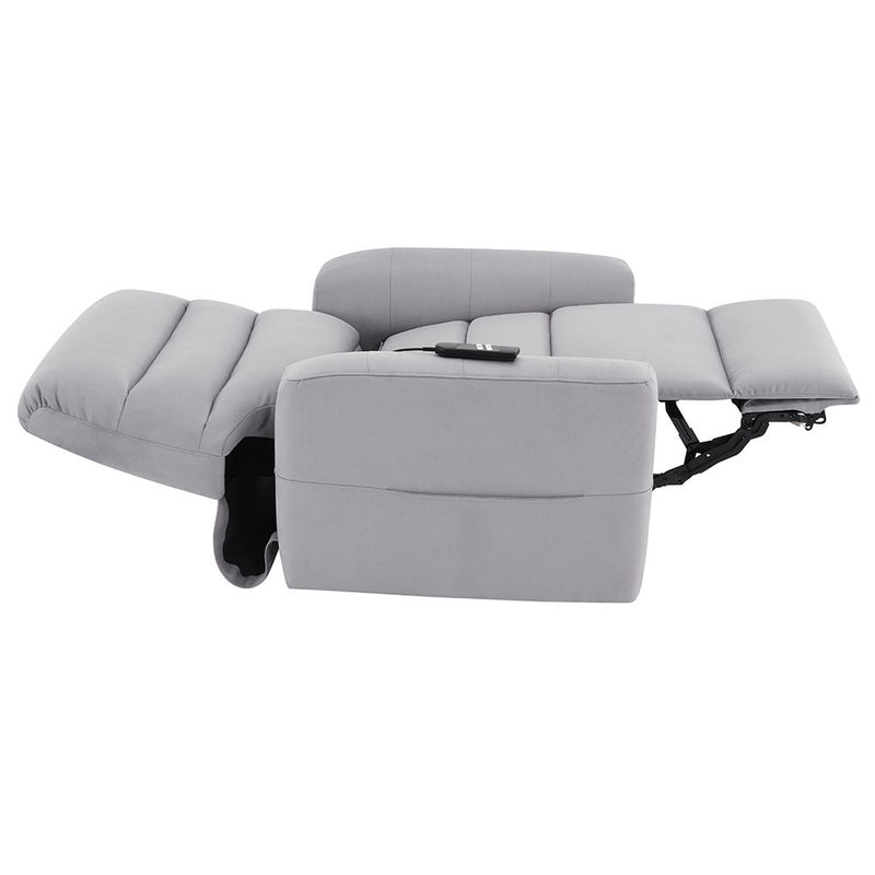 Freddie - Power Motion Recliner With Lift - Gray - R&R Furniture Gallery (Fountain Valley, CA)