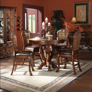 Dresden - Counter Height Table - Cherry Oak - R&R Furniture Gallery (Fountain Valley, CA)