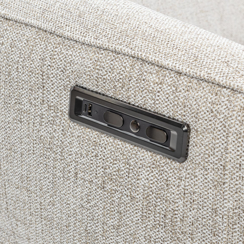 Ostend - Upholstered Power Recliner Sofa - Gray