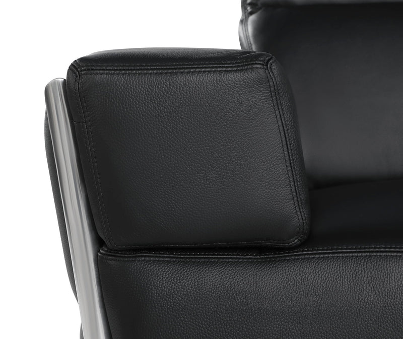 1111 - Leather Loveseat - R&R Furniture Gallery (Fountain Valley, CA)