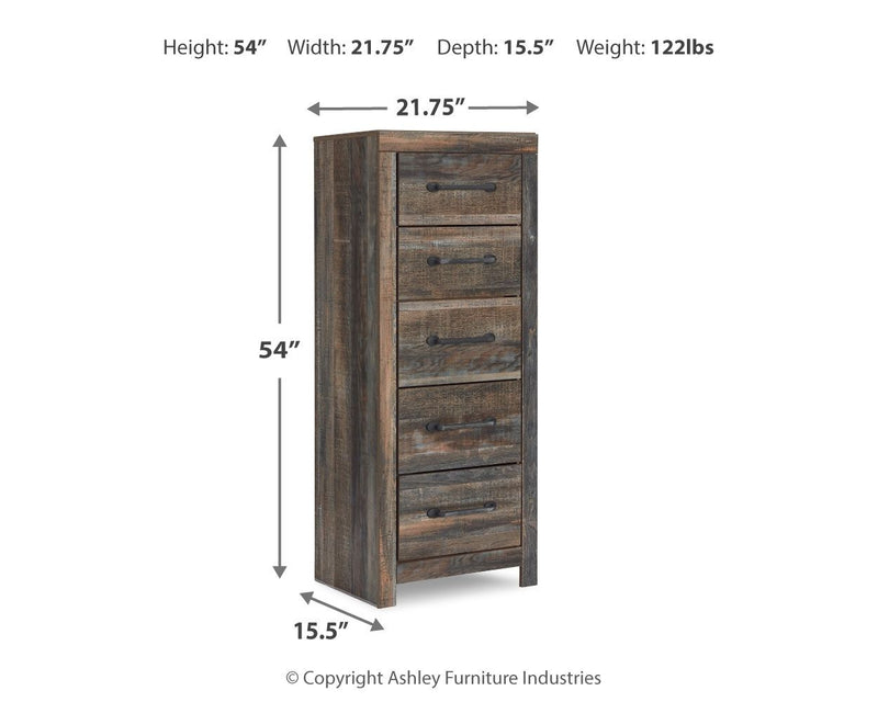 Drystan - Narrow Chest - Brown / Beige - R&R Furniture Gallery (Fountain Valley, CA)
