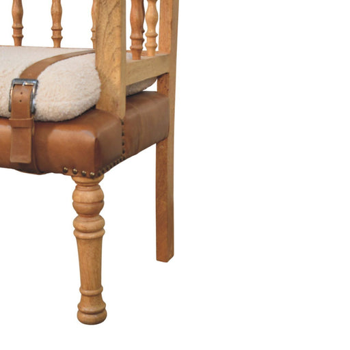 Strapped Hallway Bench - R&R Furniture Gallery (Fountain Valley, CA)