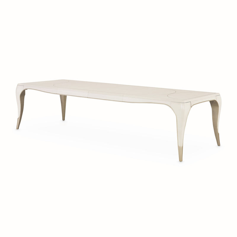 London Place - Rectangular Dining Table - Creamy Pearl - R&R Furniture Gallery (Fountain Valley, CA)