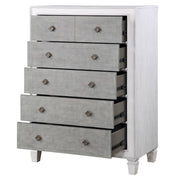 Katia - Chest - Rustic Gray & Weathered White - R&R Furniture Gallery (Fountain Valley, CA)