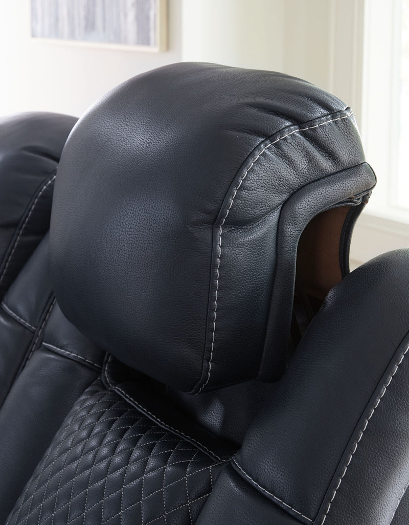 Fyne-dyme - Power Recliner/Adj Headrest - R&R Furniture Gallery (Fountain Valley, CA)