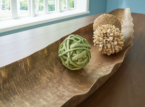 Wystenburg - Tray - Antique Gold Finish - R&R Furniture Gallery (Fountain Valley, CA)