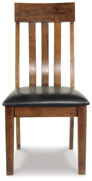 Ralene - Dining UPH Side Chair (Set of 2) - Medium Brown - R&R Furniture Gallery (Fountain Valley, CA)