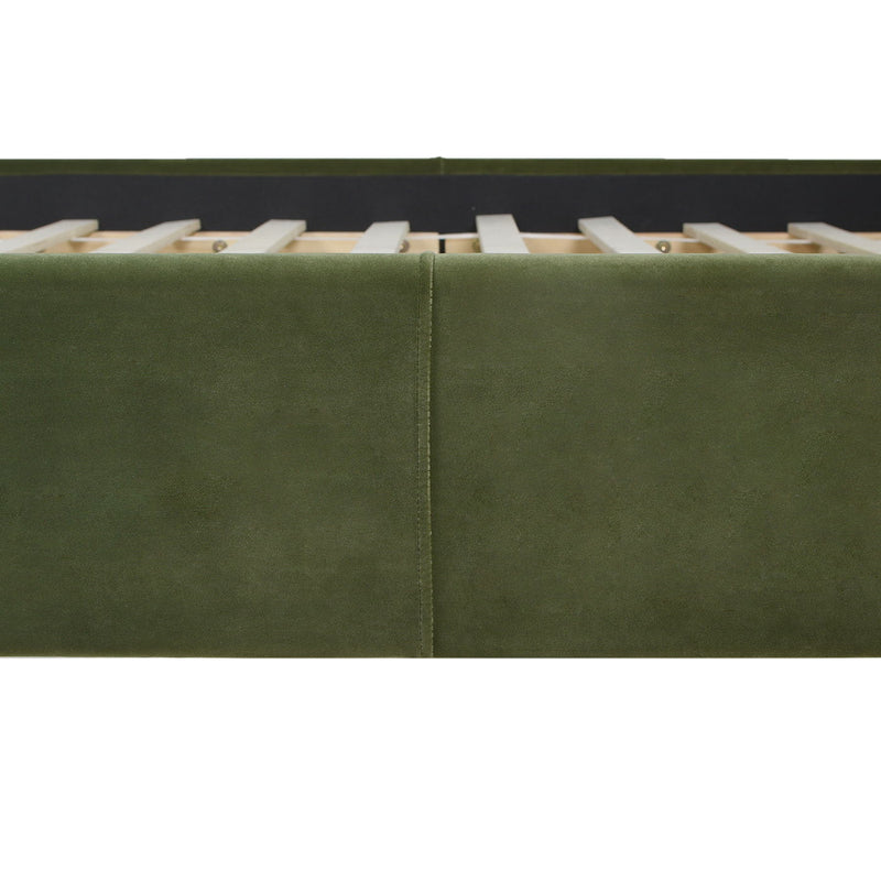 Stockholm - Modern Wavy Headboard Platform Bed - R&R Furniture Gallery (Fountain Valley, CA)