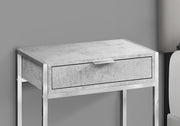 Accent Side Table, Storage Drawer, Spacious Tabletop - R&R Furniture Gallery (Fountain Valley, CA)